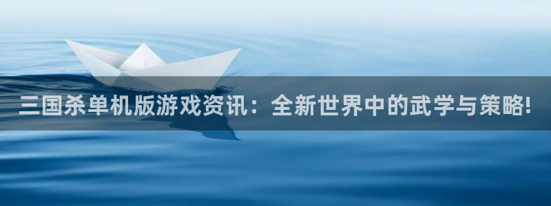 蓝冠娱乐网页登录入口：三国杀单机版游戏资讯：全新世界中的武学