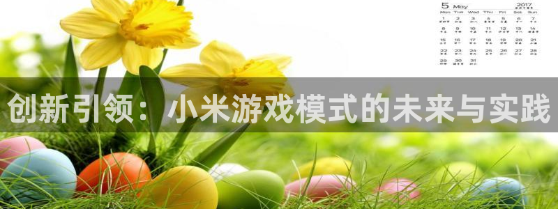 蓝冠娱乐网页版地址：创新引领：小米游戏模式的未来与实践